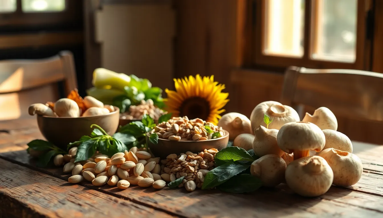 50대 필독! 홍삼 대신 셀레늄 찾는 이유: 2025 중년 건강 관리 비법 2 셀레늄이 풍부한 식품