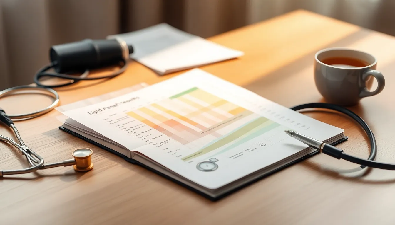 콜레스테롤 수치와 건강 그래프