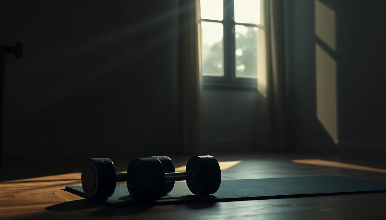 다양한 근력 운동 도구와 운동하는 사람들의 모습