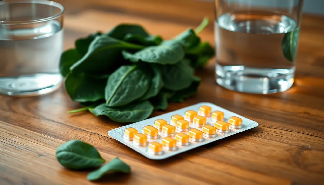 비타민C와 철분 흡수 과정 설명 이미지