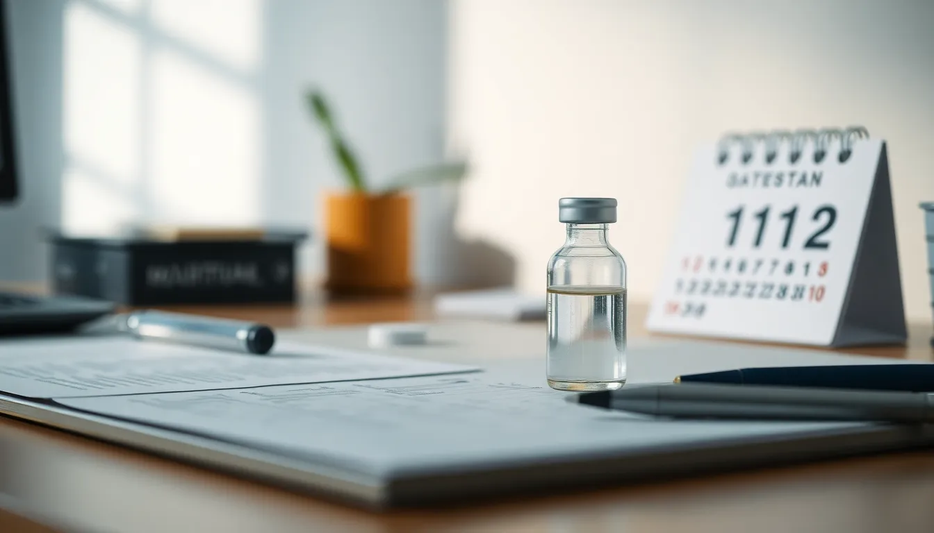 독감 백신 접종 시기 안내 이미지