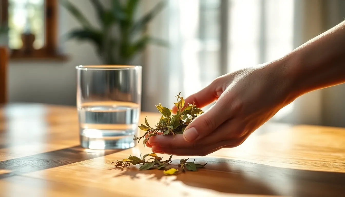 활력 있는 남성이 운동하는 모습