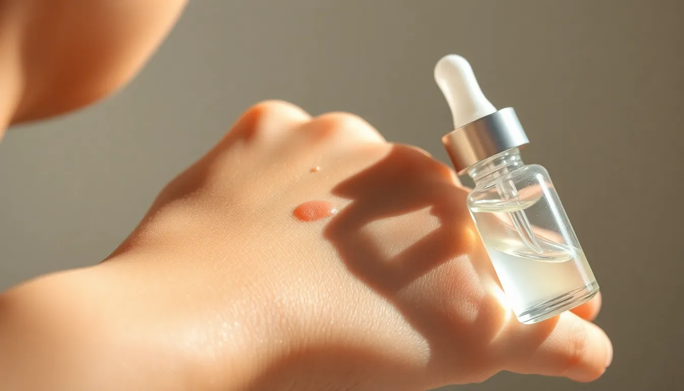 백반증 장기 도포제 사용으로 건강한 피부를 유지하는 이미지