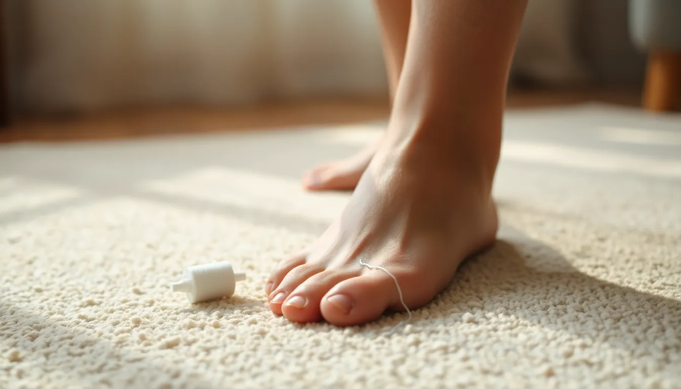 내성발톱 치실 치료 이미지