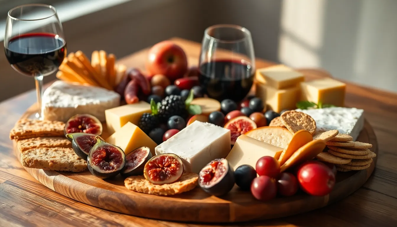 치즈 건강하게 먹는 4가지 음식 궁합 2 치즈와 견과류가 함께 있는 건강한 간식