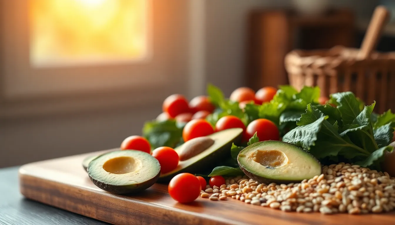 건강한 식재료 이미지