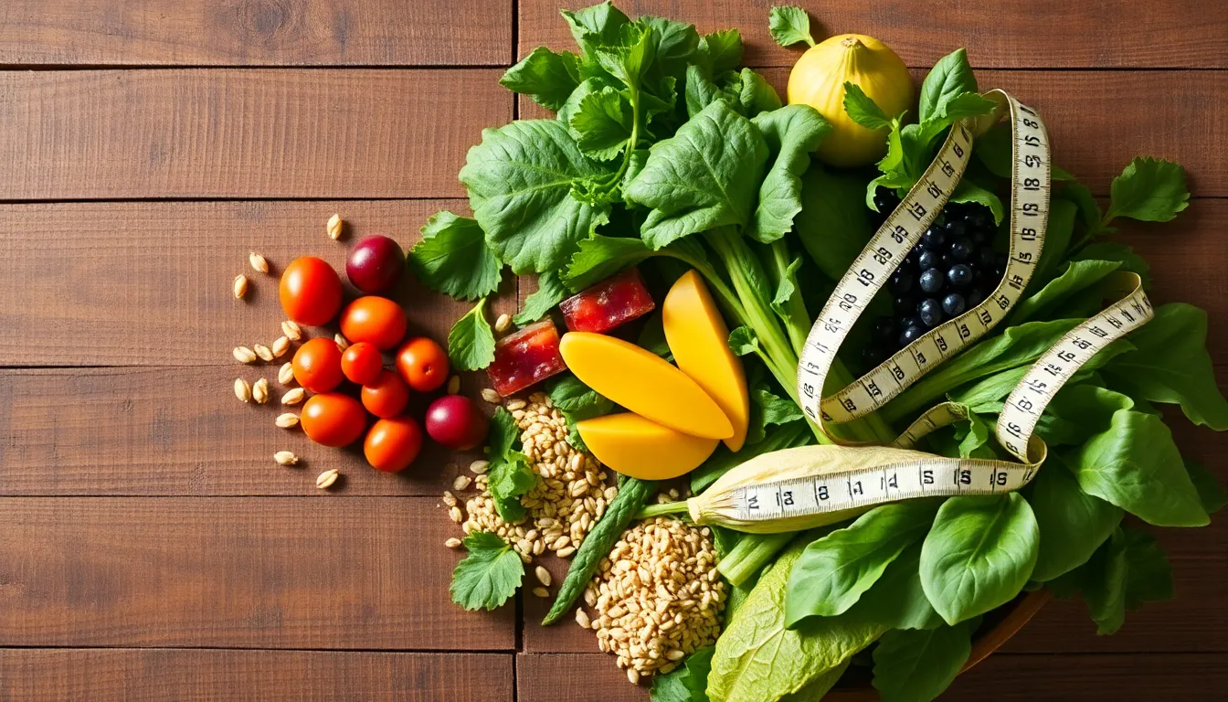 다양한 식약처 인증 체중 감량 성분들이 담긴 건강기능식품 이미지