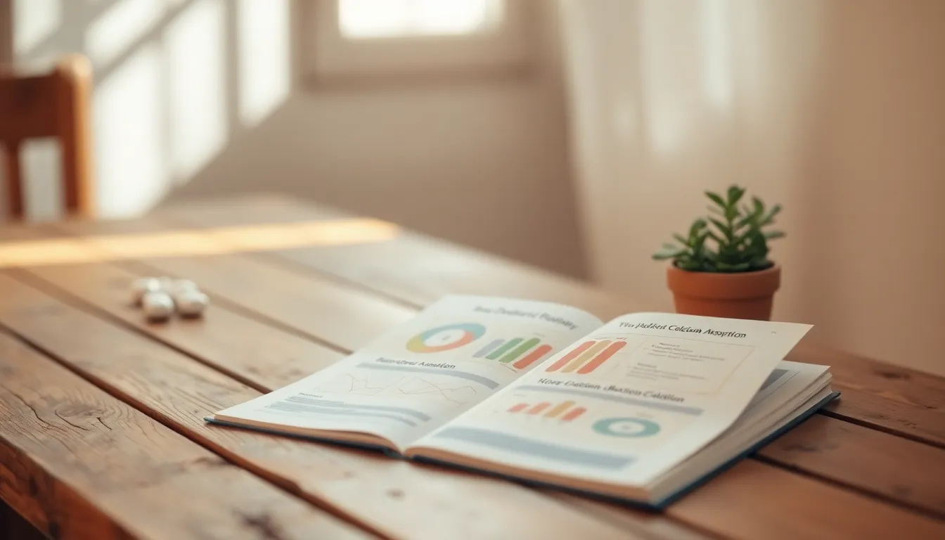 건강한 뼈를 위한 다양한 영양소 이미지