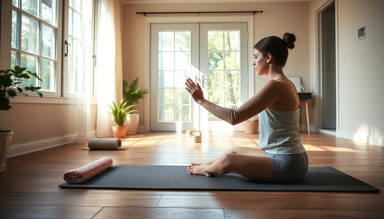 골밀도 낮아도 괜찮아! 집에서 하는 뼈 튼튼 운동 2 집에서 뼈 튼튼 운동하는 사람