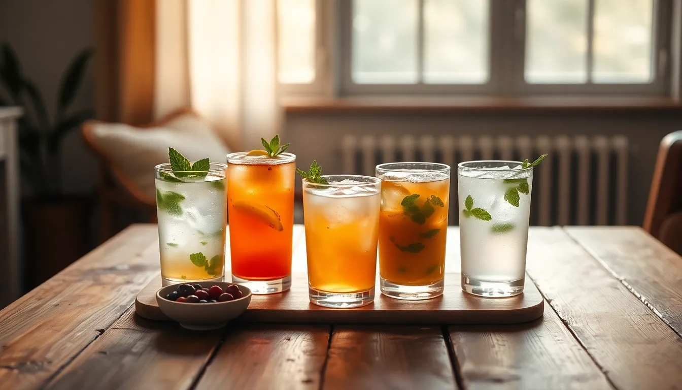 술자리 간 해독 음료