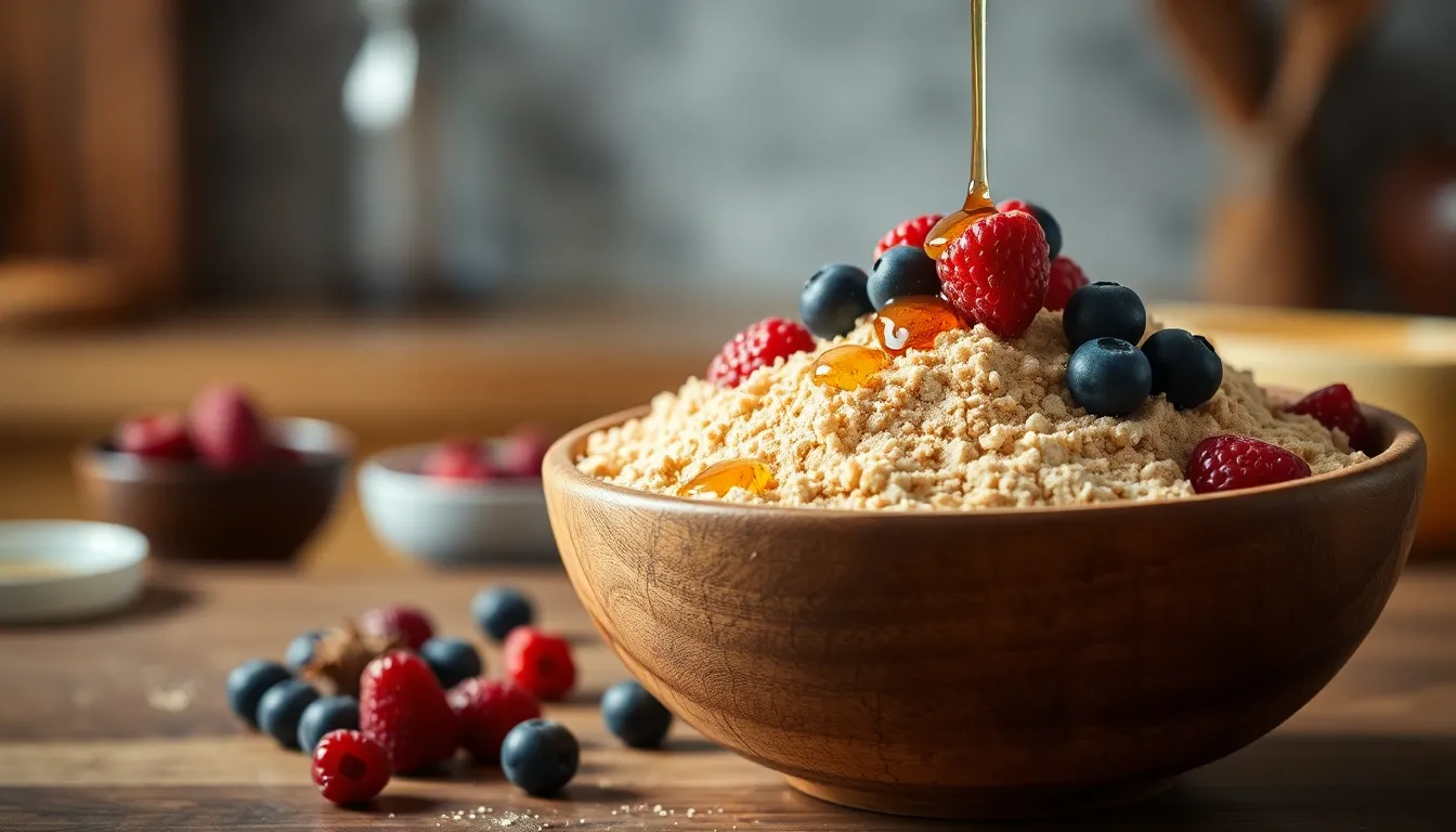 맥주효모 가루와 함께하는 건강한 식탁