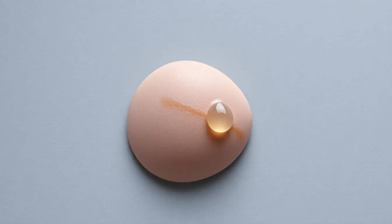 재생연고를 바르는 모습, 흉터 없이 깨끗하게 치유되는 피부