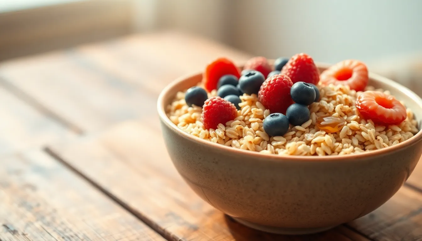 당뇨환자를 위한 탄수화물 선택: 백미 vs 현미 vs 귀리 2 백미, 현미, 귀리 곡물 이미지