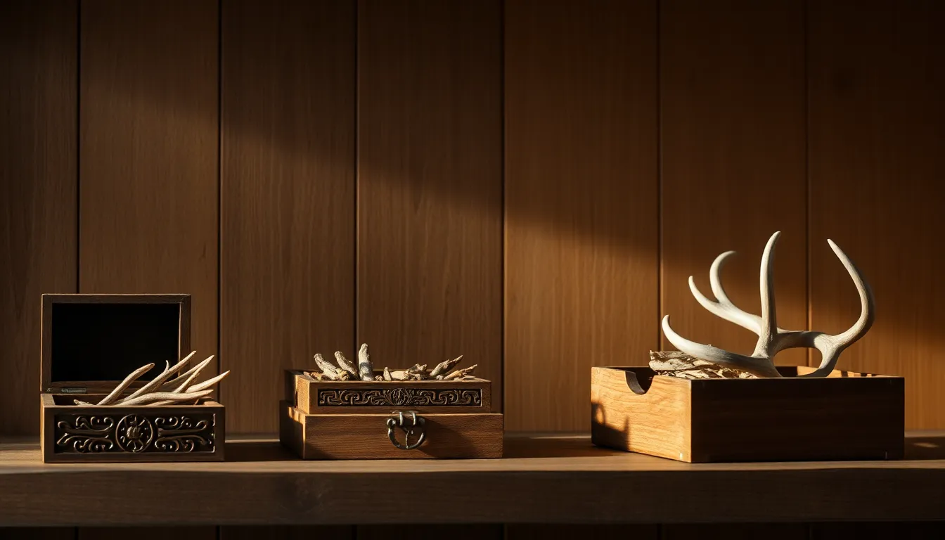 녹용 상대, 중대, 하대 부위별 사진