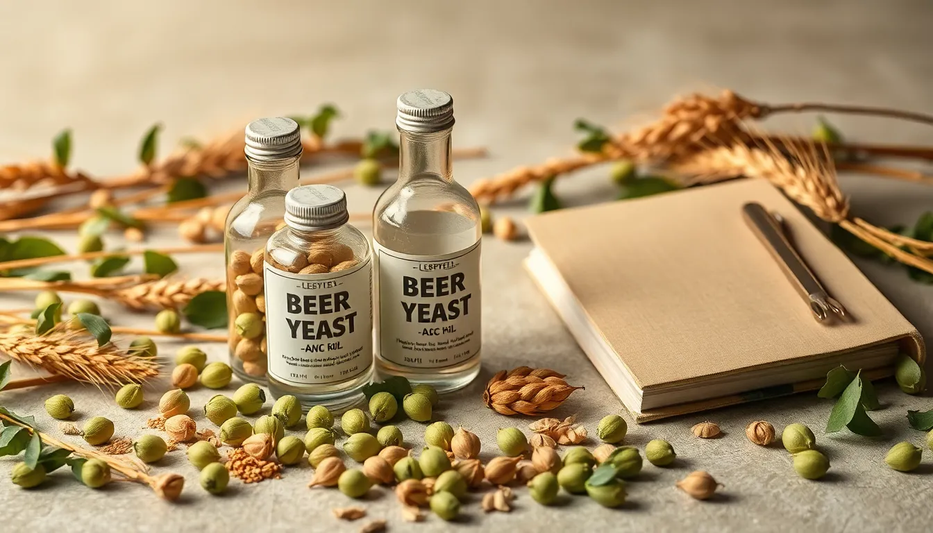 맥주효모 영양제 성분표 확인