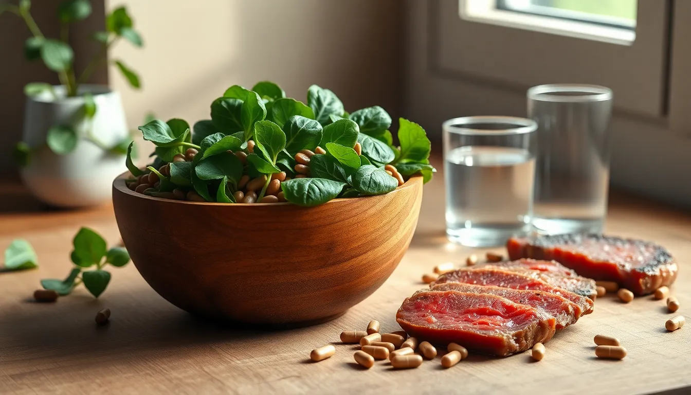 철분 섭취를 돕는 음식과 영양제