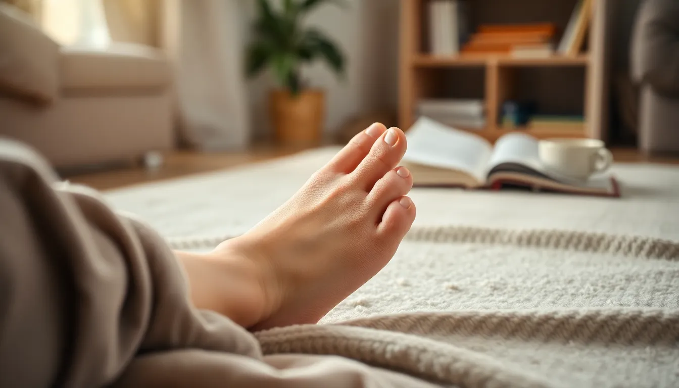 발톱 끝 괴사? 피 순환 자가 진단법 2 발톱 끝 괴사, 피 순환 문제 이미지