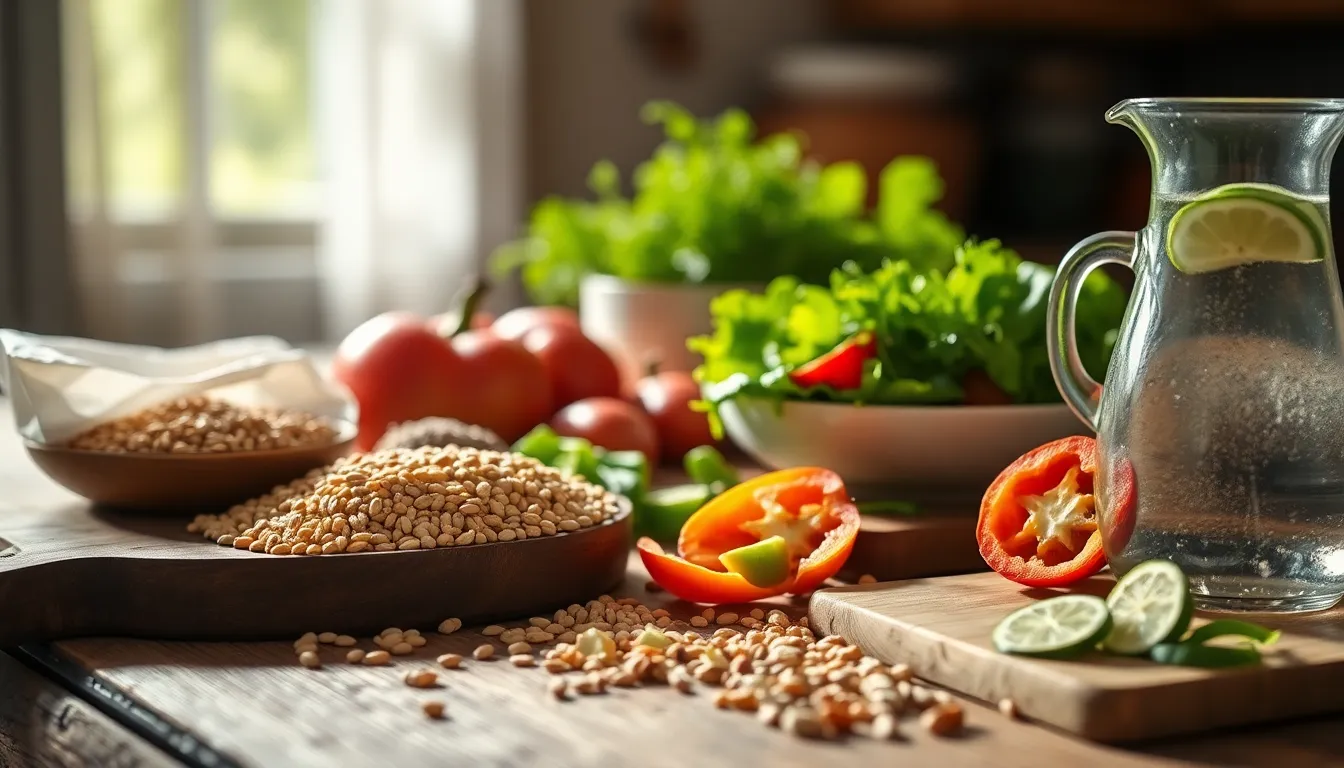 다채로운 건강 식재료