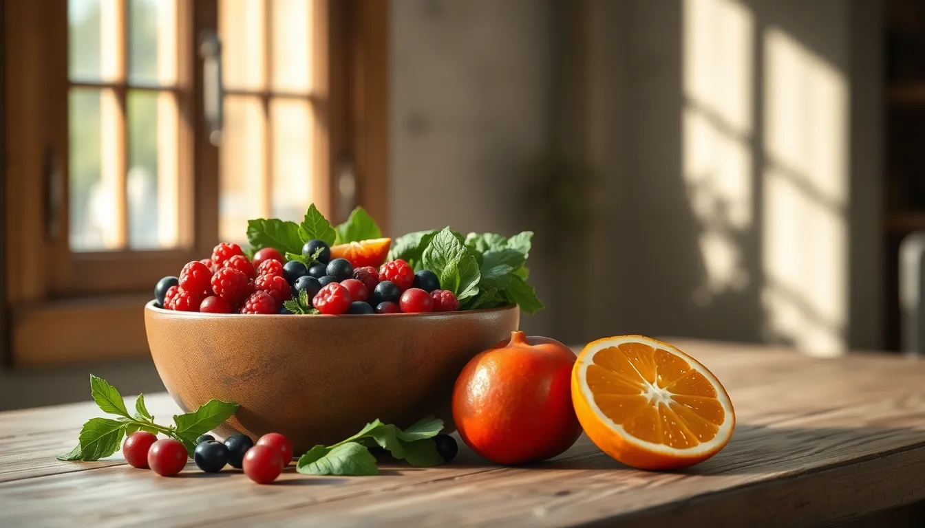 건강한 식단과 운동 이미지