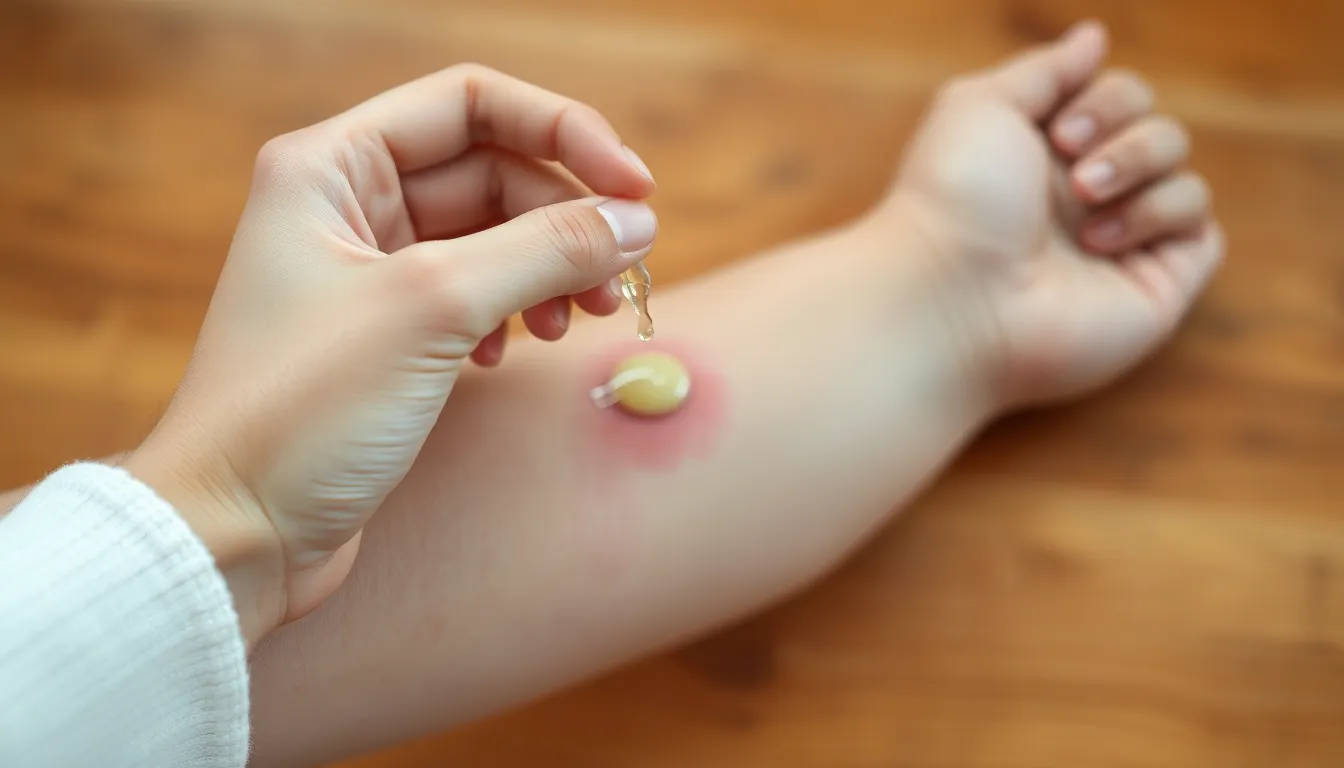 병풀 추출물이 함유된 피부 진정 제품 이미지