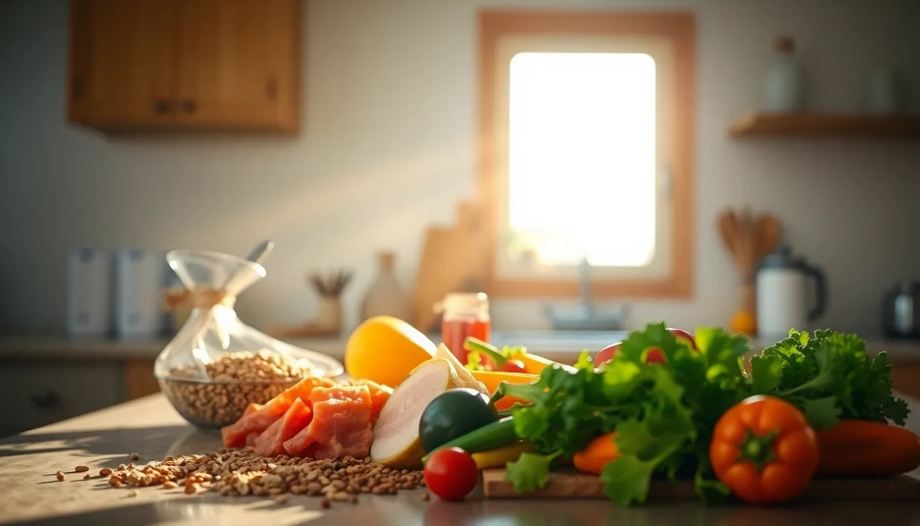 건강한 식탁 이미지