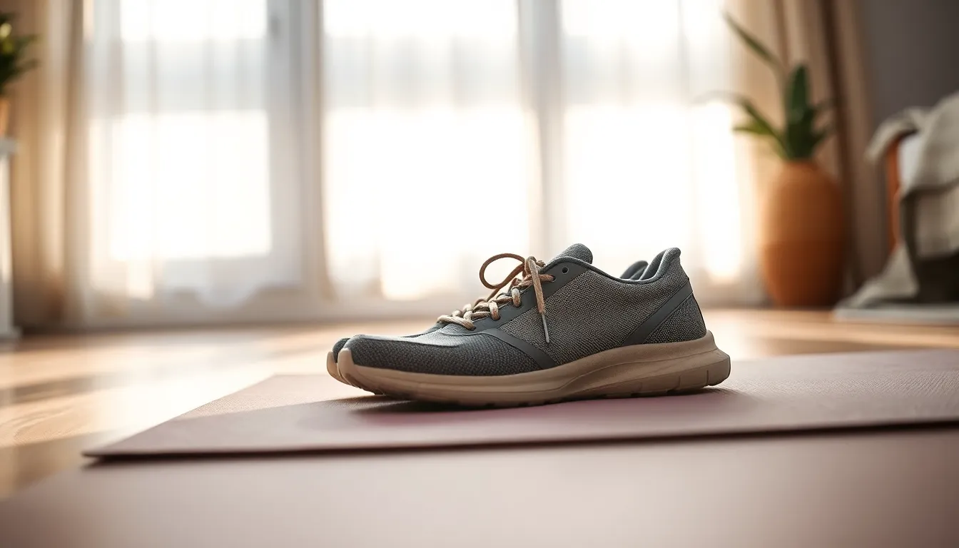 하체 스트레칭을 하는 사람의 모습