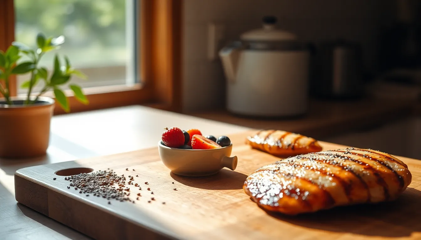 다양한 영양소가 풍부한 건강한 음식들