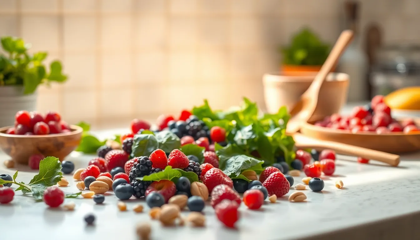 간 건강 슈퍼푸드